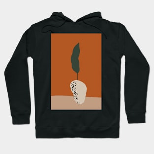 Abstract plant in a pot I Hoodie